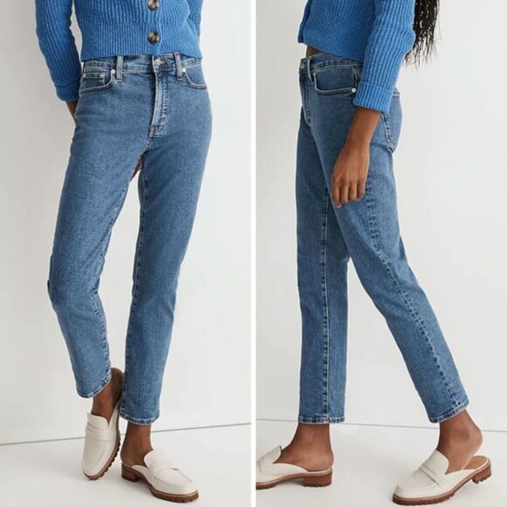 NEW Madewell The Mid-Rise Perfect Vintage Jeans Knowland‎ Wash, 29